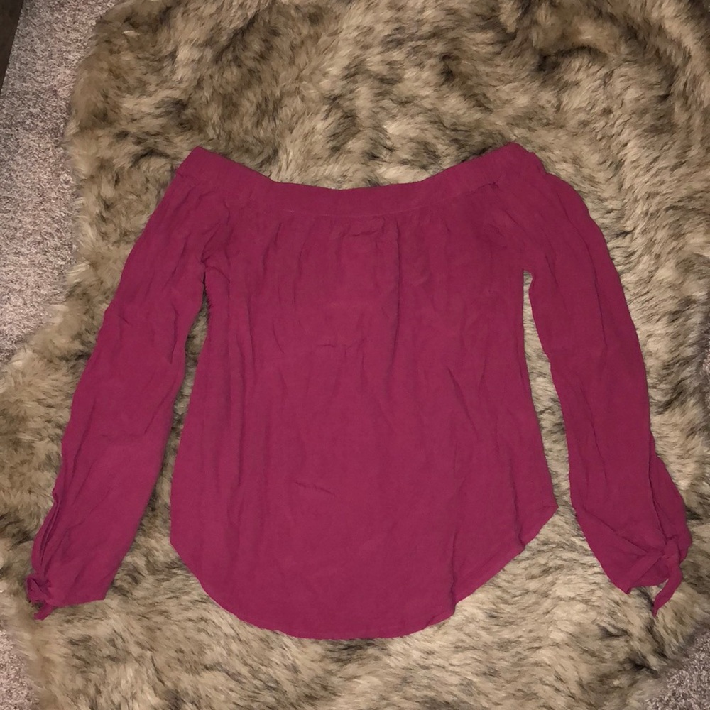 Off the shoulder blouse